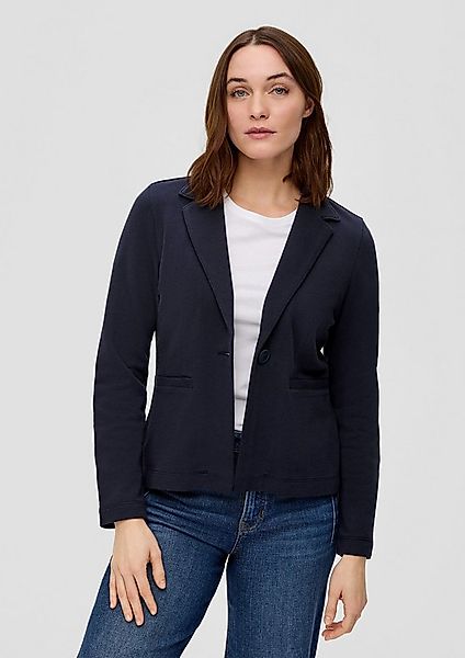 s.Oliver Jackenblazer Sweatshirt Jacke Blazer aus Sweat günstig online kaufen