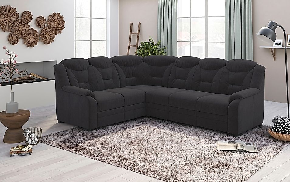 COTTA Ecksofa "Marcus L-Form" wahlweise mit Bettfunktion & Stauraum günstig online kaufen