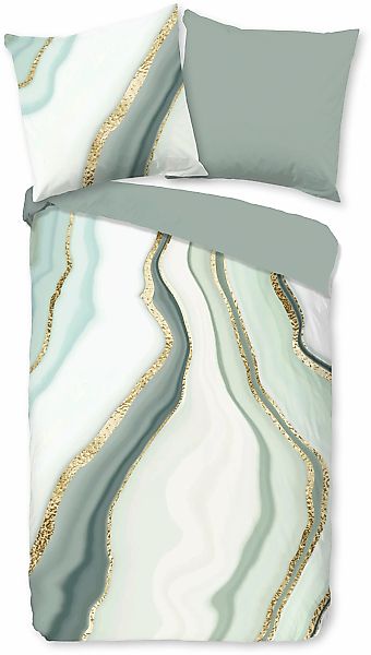 good morning Wendebettwäsche "Quincy" 2 Stk. tlg. 100% Baumwolle, Renforcé, günstig online kaufen