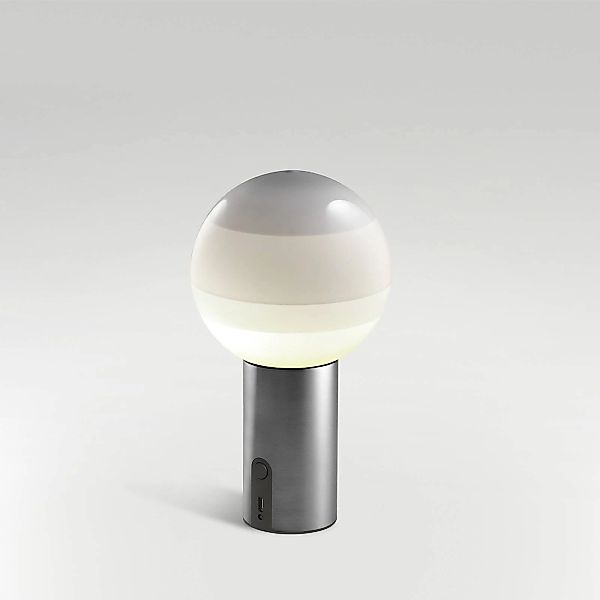 MARSET Dipping Light Akku-Tischlampe weiß/grafit günstig online kaufen