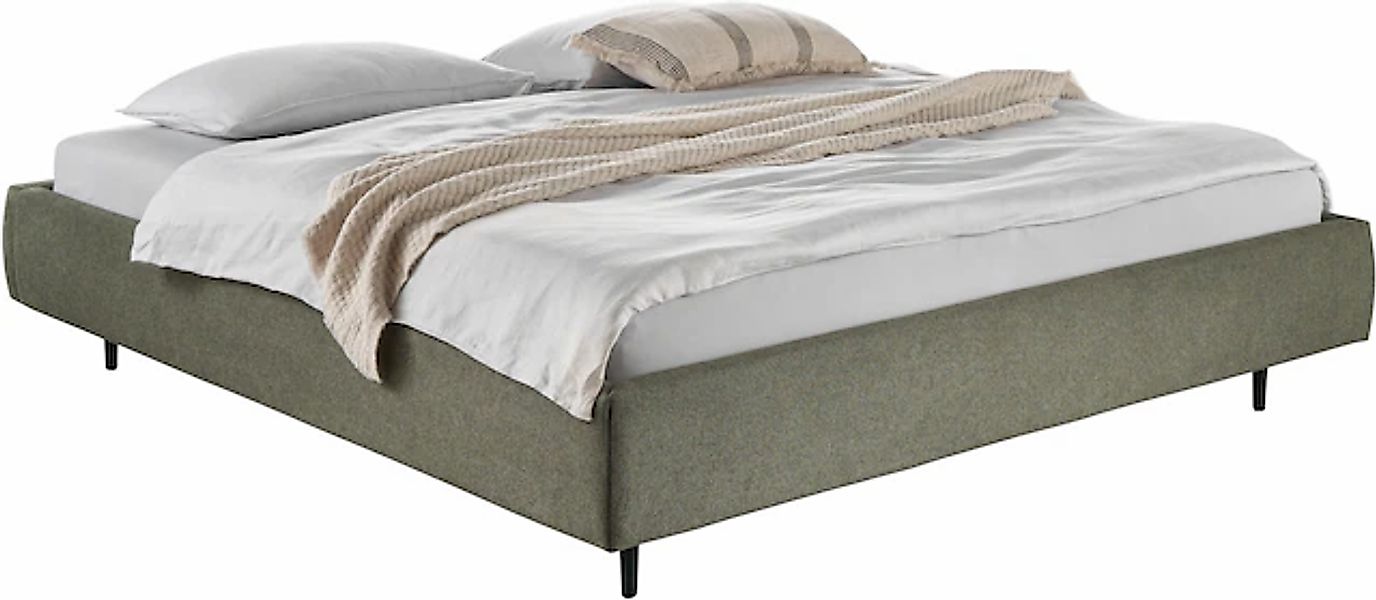 Home affaire Polsterbett »Lumira, rahmenhohes Design & wahweise Überlänge« günstig online kaufen