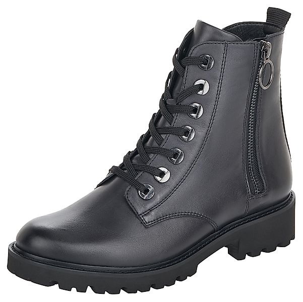 Remonte Schnürstiefelette, Blockabsatz, Stiefelette, Schnürboots, Flats günstig online kaufen