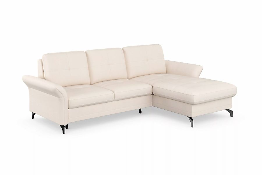 Places of Style Ecksofa »Calando L-Form«, wahlweise mit Bettfunktion, Bettk günstig online kaufen