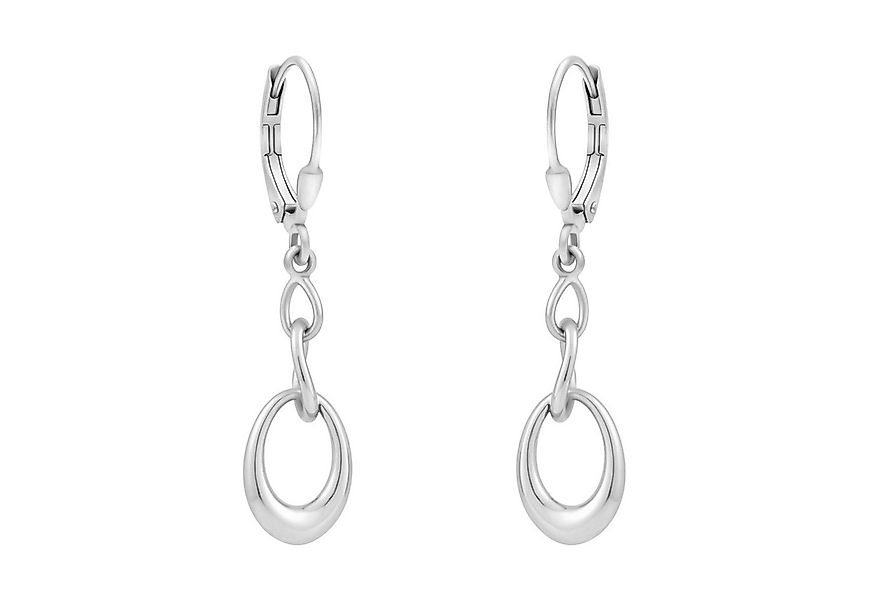 Sofia Milani Paar Ohrhänger Oval, 925 Silber Damen Schmuck - E2553 günstig online kaufen