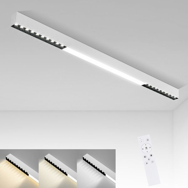 Nettlife Deckenleuchte Schwarz Modern LED Deckenlampe günstig online kaufen