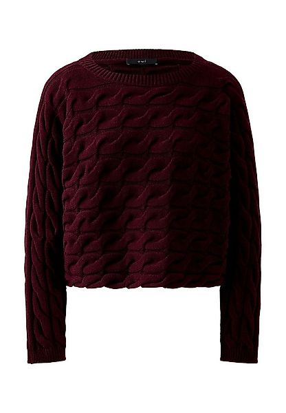 Oui Rundhalspullover SIRAH Pullover günstig online kaufen