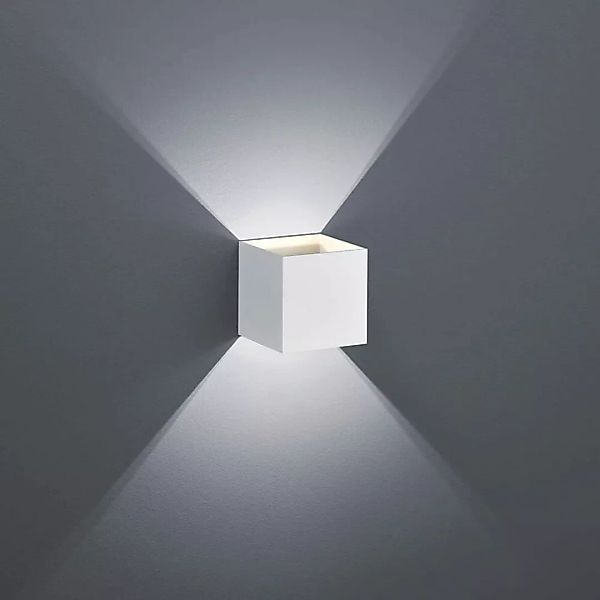 LED Wandleuchte Louis in Weiß-matt 4,3W 430lm günstig online kaufen