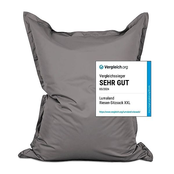 Lumaland Sitzsack XXL Bean Bag Riesen-Sitzkissen günstig online kaufen