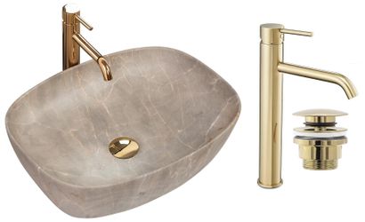 GTM Design Aufsatzwaschbecken LIVIA Modern Waschbeckenm günstig online kaufen