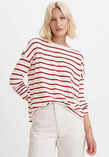 Levi's® Langarmshirt MARGOT LONG SLEEVE BLUE günstig online kaufen