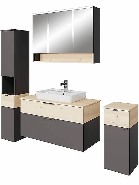 Saphir Badmöbel-Set »Quickset 394«, (Komplett-Set, 5 St.) günstig online kaufen