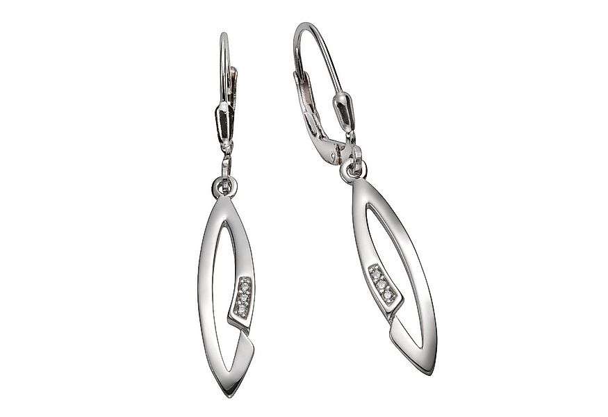 Vivance Paar Ohrhänger 925 Silber Zirkonia günstig online kaufen