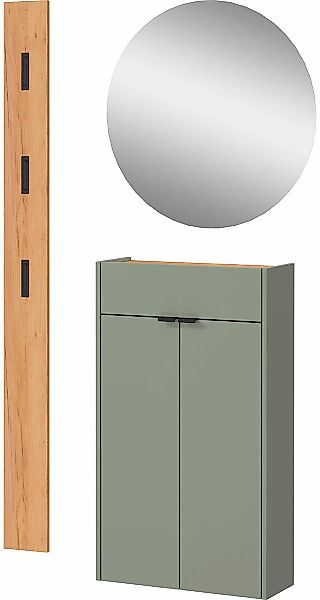 GERMANIA Garderoben-Set "Ameca" Set, 3 Stk. tlg. mit Mehrzweckschrank, Spie günstig online kaufen