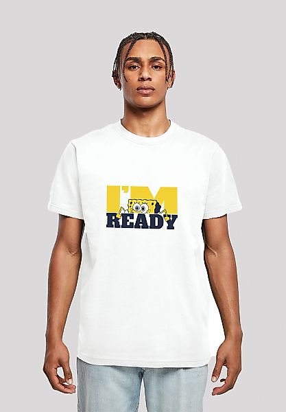 F4NT4STIC T-Shirt "Spongebob Schwammkopf IM READY - Ich bin bereit", Herren günstig online kaufen