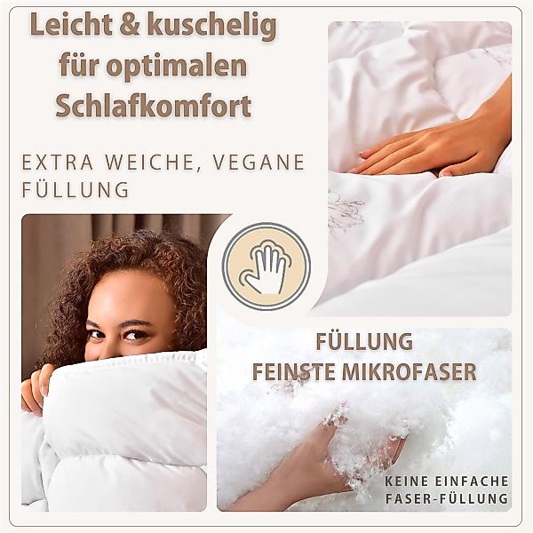 SEI Design Microfaserbettdecke SWAN Winter Bettdecke günstig online kaufen