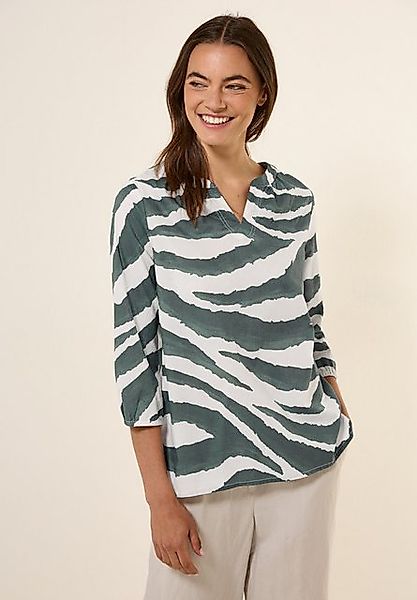 CECIL Shirtbluse mit Seitlichen Einschlitzen am Saum günstig online kaufen