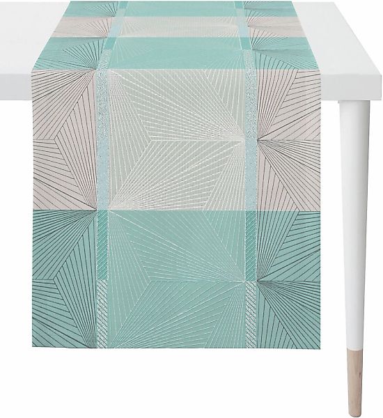 APELT Tischläufer "TOBIA LOFT STYLE, Sommerdeko, Sommer" Jacquard-Gewebe günstig online kaufen