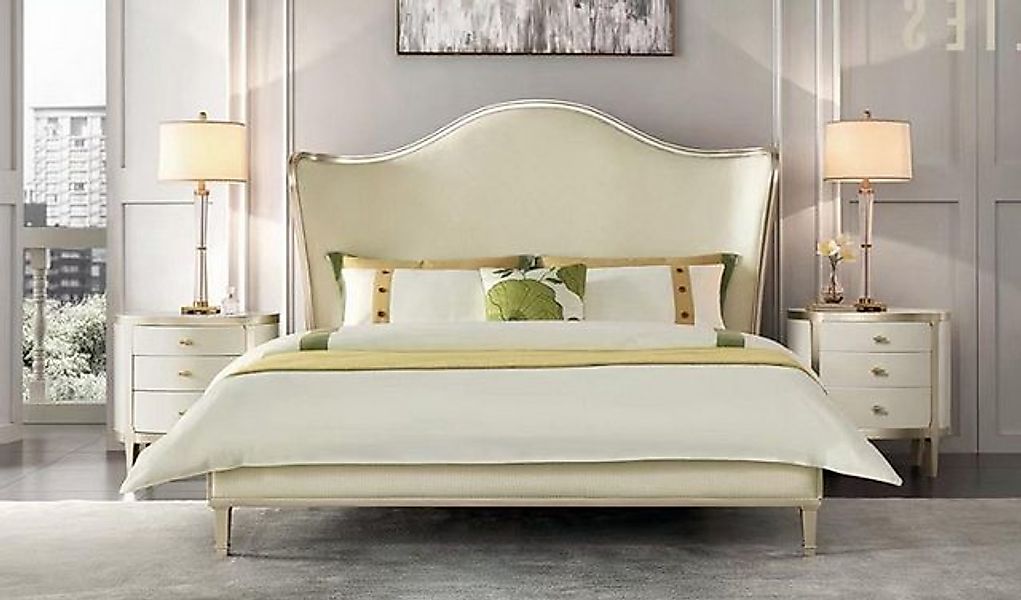 JVmoebel Bett Klassisches Schlafzimmer Möbel Nachttische 2x Komplettes Set günstig online kaufen