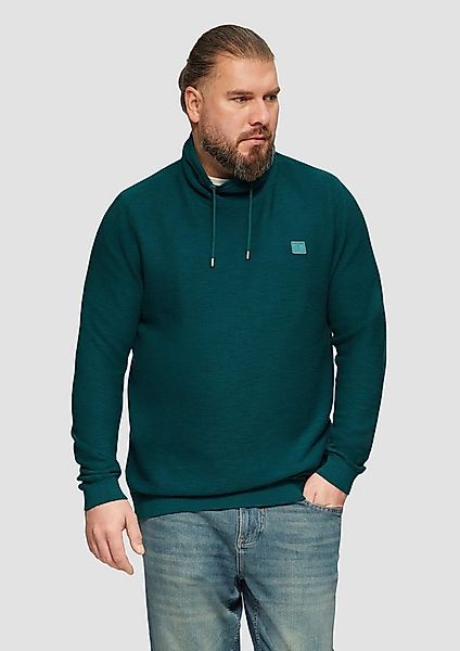 s.Oliver Longpullover Strickpullover Strickpullover mit Schalkragen günstig online kaufen