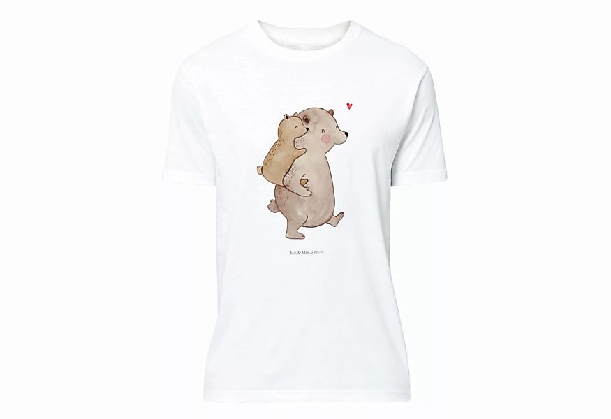 Mr. & Mrs. Panda T-Shirt Papa Bär - Weiß - Geschenk, Opa, Vorbild, Danke Pa günstig online kaufen