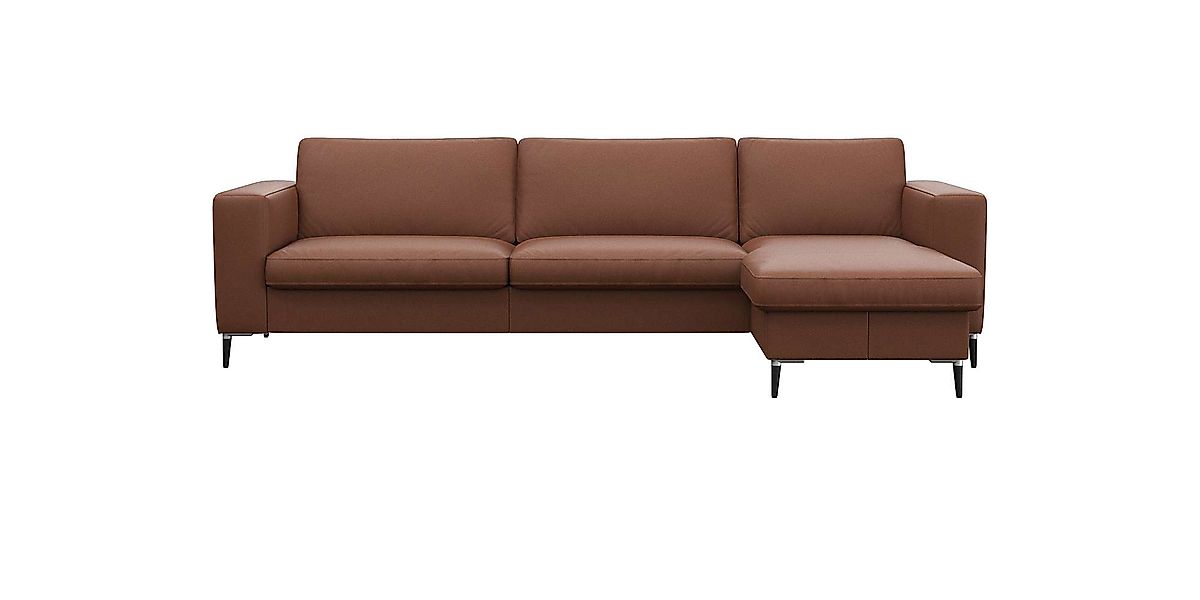 FLEXLUX Ecksofa »Fiore, superbequemer Sitzkomfort durch Kaltschaum im Sitz, günstig online kaufen
