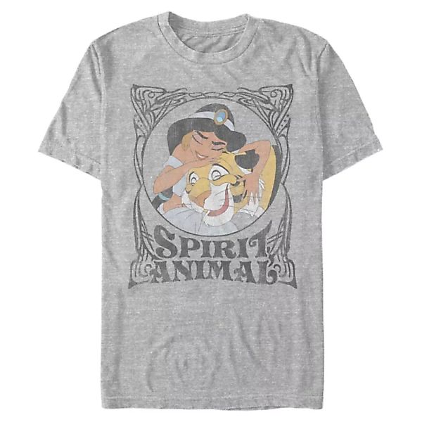 Disney - Aladdin - Jasmine Spirit Animal v2 - Männer T-Shirt günstig online kaufen