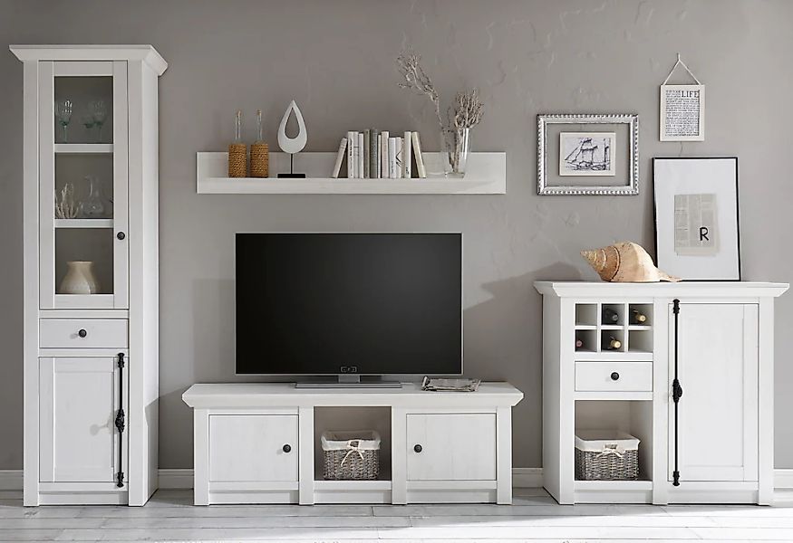 Home affaire Wohnwand "California" Set, 4 Stk. tlg. günstig online kaufen