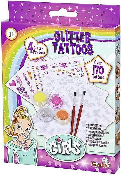 SIMBA Spielwelt Spielzeug Accessoires Girls Glitter Tattoos 105562876 günstig online kaufen