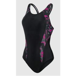 Speedo Badeanzug Panel Laneback Badeanzug günstig online kaufen