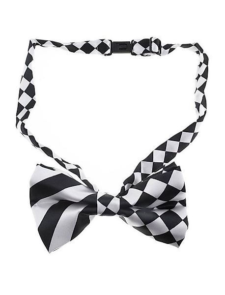 Karneval-Klamotten Kostüm Fliege schwarz weiß, Fliege für Karneval Fasching günstig online kaufen