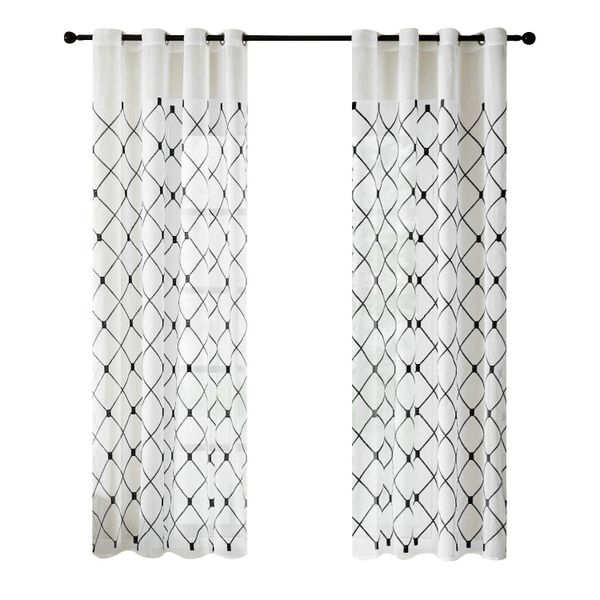 BYSURE Gardine (2 St), Ösen, transparent, günstig online kaufen