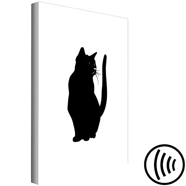 Wandbild Inquisitive Cat (1 Part) Vertical XXL günstig online kaufen