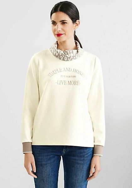 STREET ONE Sweater mit Frontprint günstig online kaufen