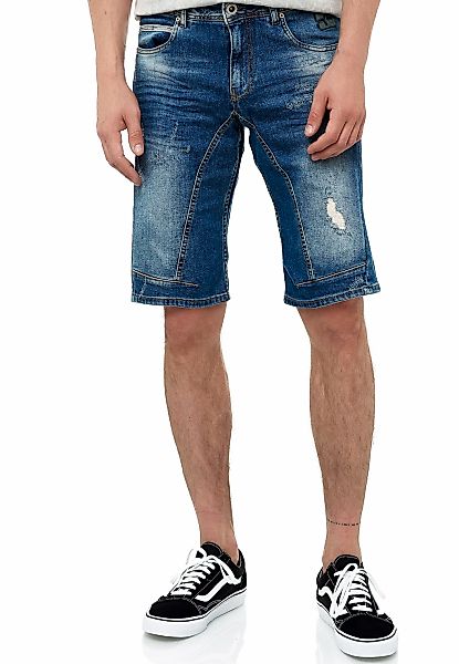 Rusty Neal Shorts "Yameto", in cooler Used-Optik günstig online kaufen