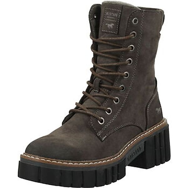 Mustang Shoes Schnürstiefelette "Mustang Shoes Stiefelette Lederimitat" günstig online kaufen