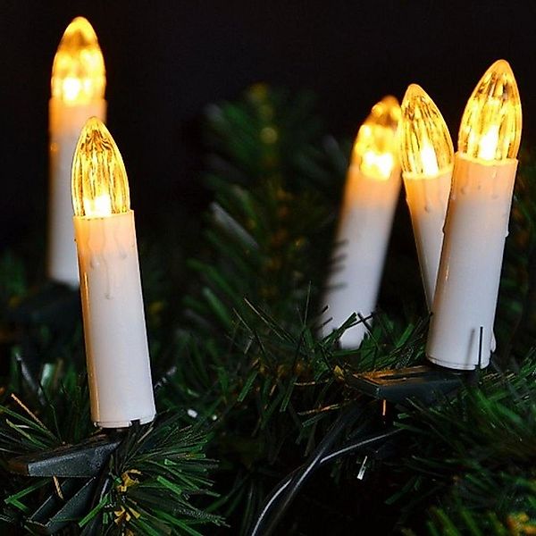 Nipach LED-Christbaumkerzen XI11603 LED Weihnachtsbaumbeleuchtung 20er günstig online kaufen