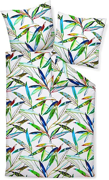 Janine Bettwäsche "modern art S 42108" 2 Stk. tlg. mit Reißverschluss günstig online kaufen