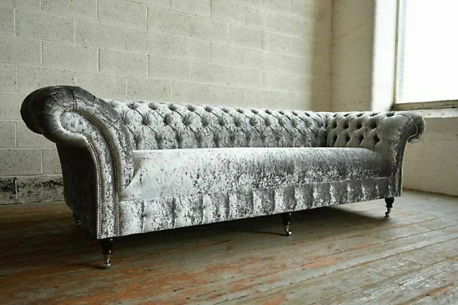 JVmoebel Chesterfield-Sofa, Chesterfield Textil Sofa Couch Polster XXL Big günstig online kaufen