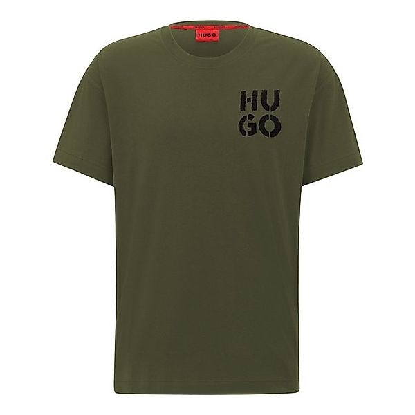 HUGO T-Shirt Spray Logo T-Shirt mit Logoprint in Spray-Look günstig online kaufen