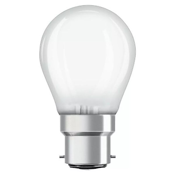 OSRAM LED-Tropfenlampe B22d 4W 2.700K matt günstig online kaufen