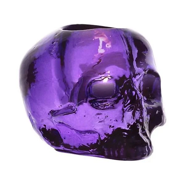 Skull Kerzenhalter lila günstig online kaufen