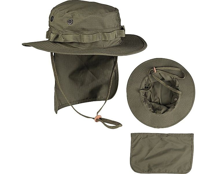 Mil-Tec Outdoorhut Britische Armee Boonie RipStop mit Nackenschutz günstig online kaufen
