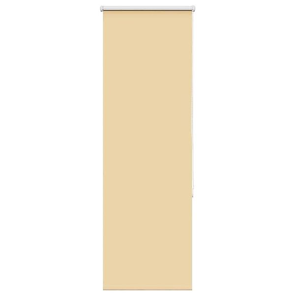 vidaXL Verdunkelungsrollo Beige 45x150cm Stoffbreite 40,7 cm Polyester 4010 günstig online kaufen