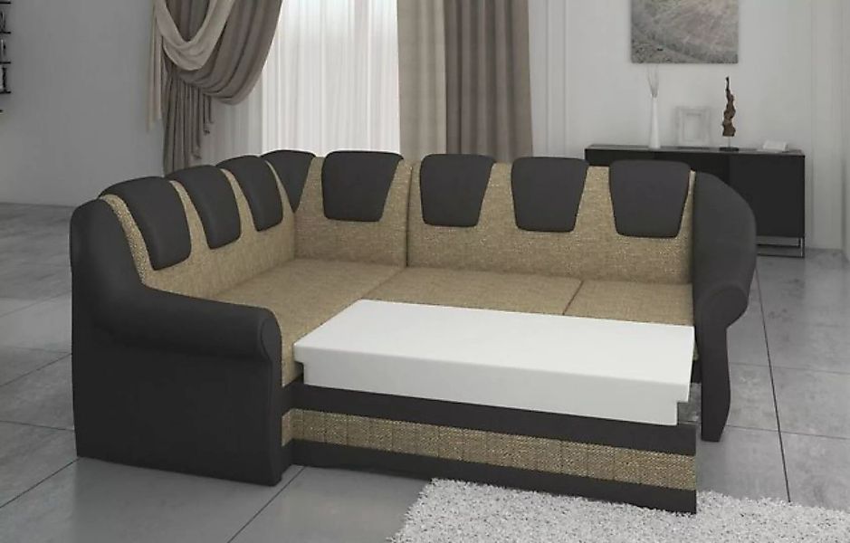 JVmoebel Ecksofa Ecksofa Schlafsofa Couch Sofa Wohnlandschaft Sofas Couchen günstig online kaufen