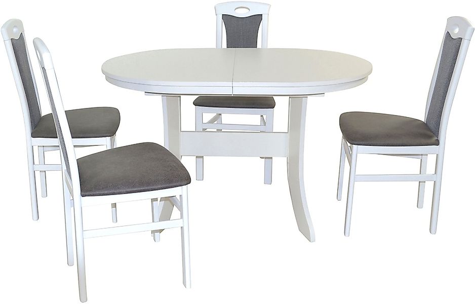 HOFMANN LIVING AND MORE Essgruppe »5tlg. Tischgruppe«, (Spar-Set, 5 tlg., 5 günstig online kaufen