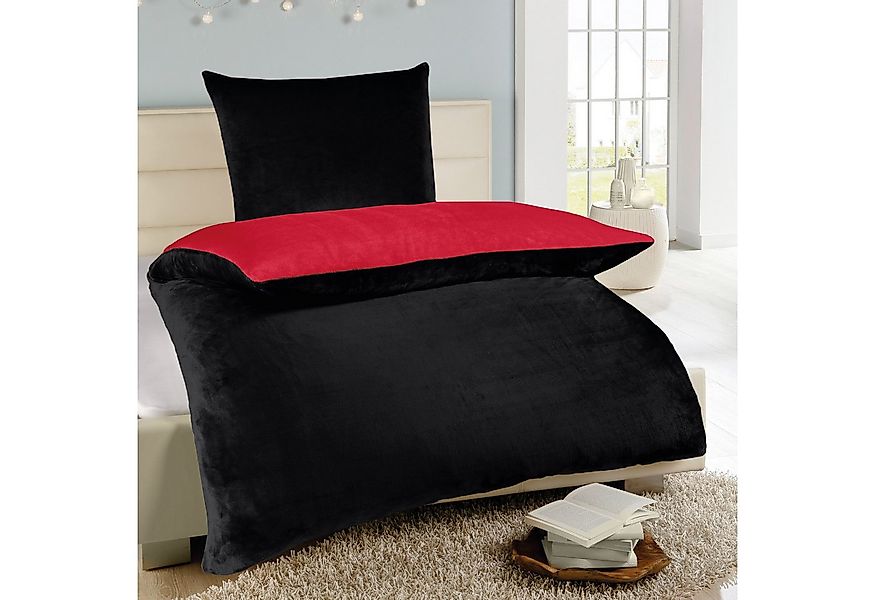 Bestlivings Wendebettwäsche Cashmere Touch, Mikrofaser, 2 teilig, bei 60°C günstig online kaufen