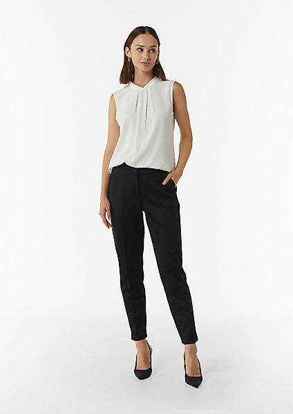 comma 7/8-Hose Hose Cigarette-Pants aus Scuba günstig online kaufen