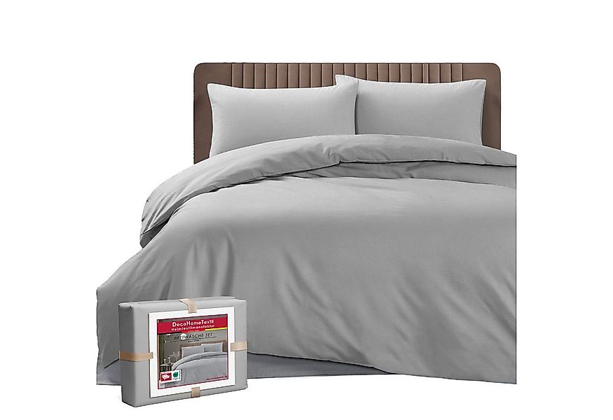 DecoHomeTextil Heimtextilmanufaktur Bettwäsche Set Bettgarnitur mit Reißver günstig online kaufen