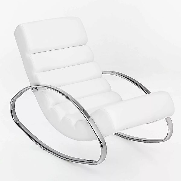Relaxliege Sessel Fernsehsessel Farbe weiß Relaxsessel Design Schaukelstuhl günstig online kaufen