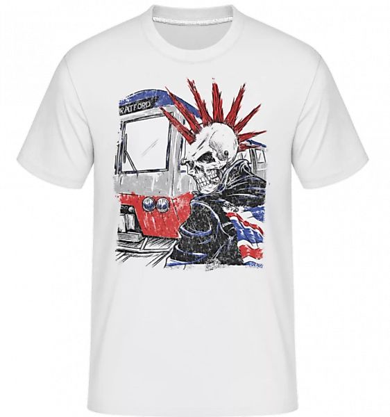 London Totenkopf Punk · Shirtinator Männer T-Shirt günstig online kaufen
